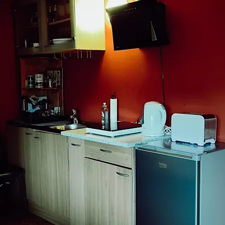 Studija Viloje-quiet 15 Min From Airport Homestay szállás *