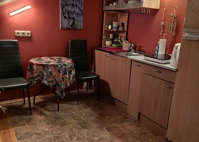 Studija Viloje-quiet 15 Min From Airport 카우나스